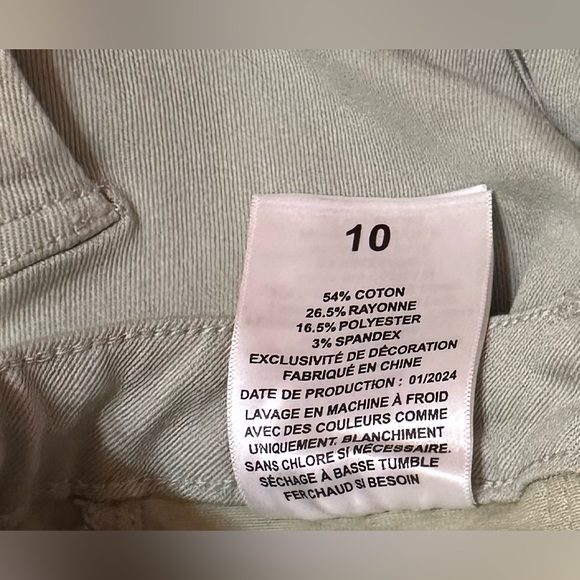 Bootcut Stretch Cargo Jeans (Size 10 Girls) - Picture 7 of 8